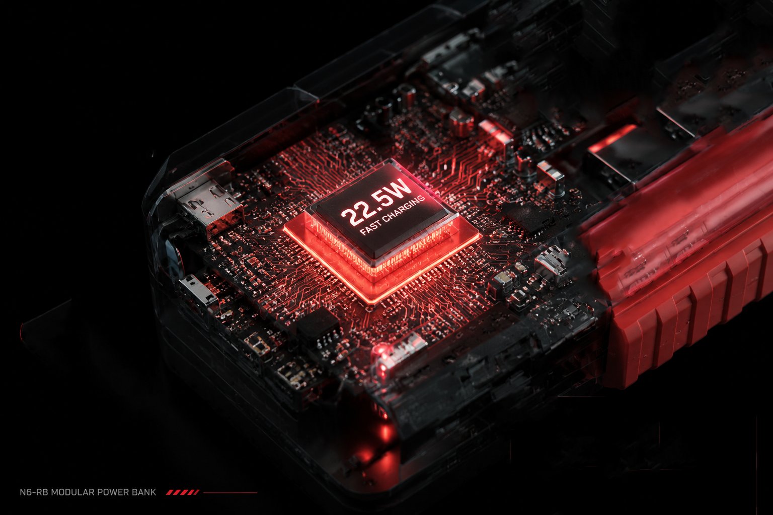 N6-RB 22.5W fast charging